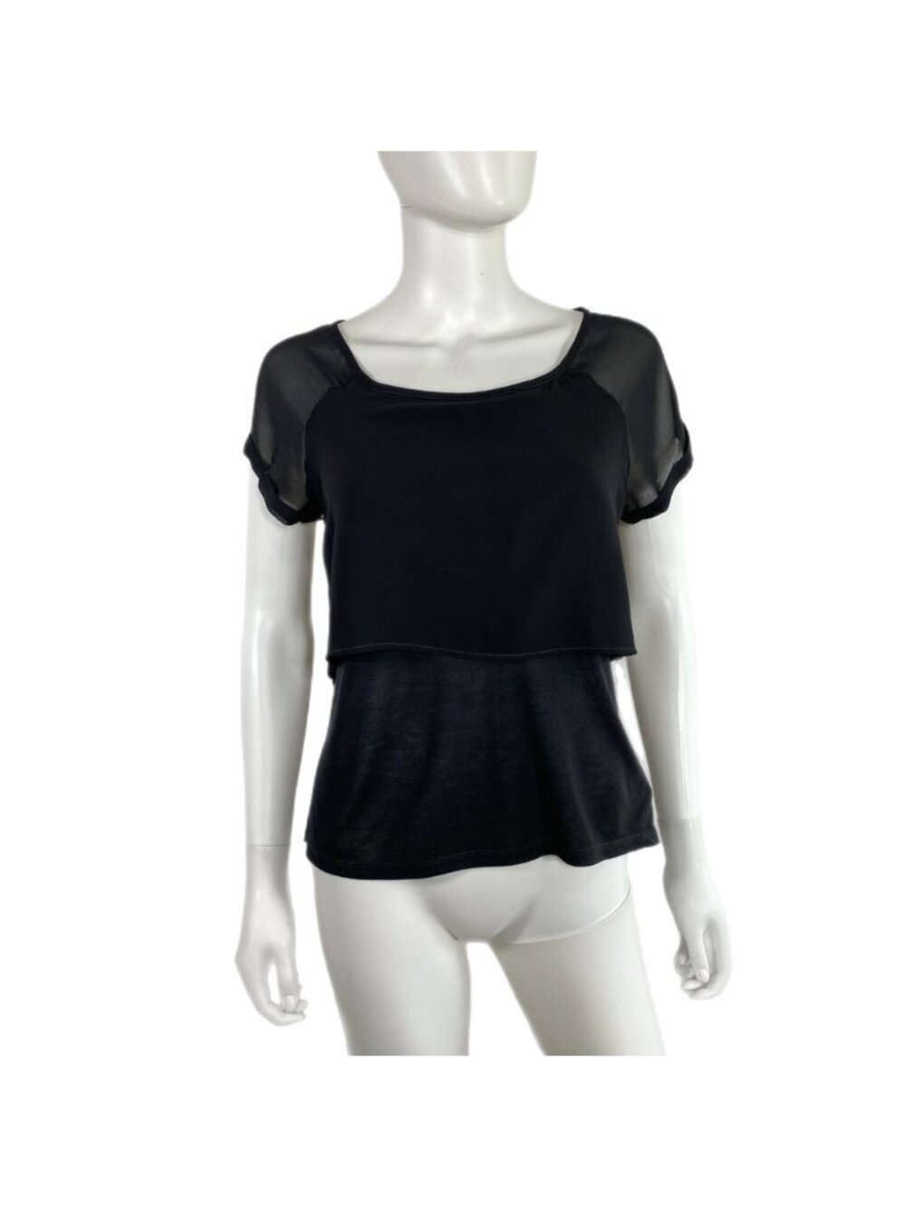 American Eagle Multi-Layered Black Top
